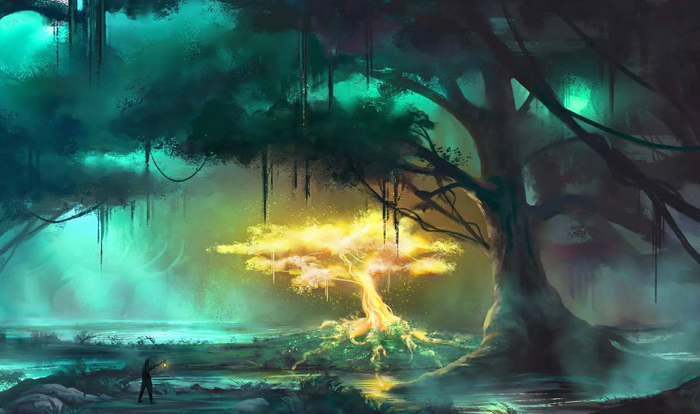 О том, как создавать запоминающиеся интересные и живые игровые сцены в лесной местности.